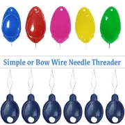 Needle Threader Hand/Sewing Machine Threading Stitching Clothes Embroidery