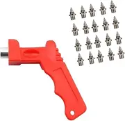 [Abbraccia] 20 Pieces Track Shoe Spikes Replacement Track and Field Running Spikes for Practice