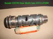 Suzuki GS250 GS450 GS500 GS550 Shift Cam Gear NOS Shifting Camshaft 25311-47000
