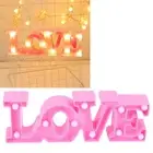 (Pink) Proposal Lamp Safe And Durable Night Lamp Plastic Materials For