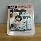 StylePro Makeup Brush Cleaner & Dryer With Cleanser Collars Stand Bowl Batteries