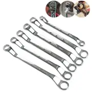 Professional Grade 45 Degree Offset Carbon Steel Wrench Spanners Metric