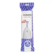 Brabantia Smartfix Pedal Bin Liner - Code D (15/20 Litre) 20 Bags