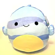 Leland the Lionfish Blue/purple Squishmallow 14”