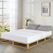 Zinus Industrial Pallet Solid Wood Timber Bed Frame