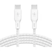 Belkin BoostCharge USB-C Cable - 2m - White 100W [CAB014BT2MWH]