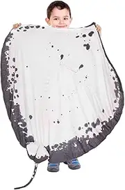 Stuffed Simulated Fish Blanket - Cute Plush Simulated Fish Pillow Blanket - Comfortable Pillow Blanket for Bedroom Living Room Dormitory Car