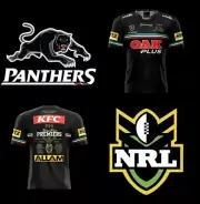 Penrith Panthers PREMIERSHIP Alternate Jersey Size XL Available NRL