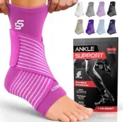 Pink Sleeve Stars Ankle Brace Plantar Fasciitis Relief, Ankle Wrap Support