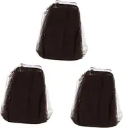 ERINGOGO 3Pcs Stroller Netting for Breathable Full Cover Mesh Protector Fit for Pushchairs Buggies and Prams Flexible and Fashionable Design
