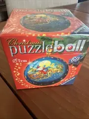 Ravensburger 3D Christmas Puzzle Ball Ornament 60 Pieces 2008 Sealed Ornament E1