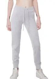 [JUICY COUTURE] Silver Lining Zuma Velour Pants