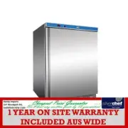 FED COMMERCIAL STAINLESS STEEL BAR FREEZER 118.5L LOCKABLE DOOR DIGITAL HF200