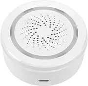 Brilliant Lighting Smart WiFi Security Siren Alarm, White