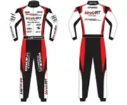 BIREL ART EMBROIDERED GO KART RACE SUIT CIK/FIA LEVEL 2 APPROVED WITH FREE GIFTS
