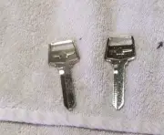 2 Vintage Thunderbird Key Blanks Un Cut