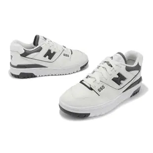 【NEW BALANCE】休閒鞋 550 女鞋 白 磁石灰 復古 NB 紐巴倫(BBW550BH-B)