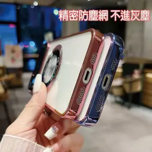 【HongXin】iPhone 15 Plus 6.7吋 一體鏡頭大視窗磁吸手機保護殼