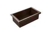 HIGOLD B Series Pull Out Wardrobe Basket - Deep - Fits 900mm Cabinet - Natural Finish