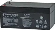 Powerhouse 12V 3.5Ah Sealed Lead Acid SLA Battery 4.8mm-F1