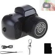 Zoomu Mini Camera Keychain, New Zoomu 1080P Mini Digital Camera Keychain with Led Flash Light and Hd Screen, Portable Small Camera, for Photo Video Travel Study (16G)