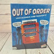 OUT OF ORDER Board Game Unscramble & Identify New Sealed 2017 Endless Games