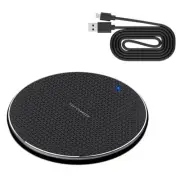 Durable UPGRADE Wireless Fast Charger Pad + Micro USB Cable f LG Wing 5G LM-F100