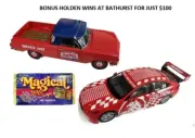 HOLDEN EH UTE AMPOL HERITAGE #3 + HOLDEN WINS AT BATHURST 1:18 SCALE MODEL