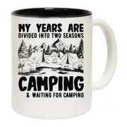 My Years Two Seasons Camping Mug Cup