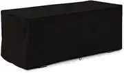 Patio Deck Box Cover – Durable Outdoor Lid Protector for Garden Storage Units | All Weather Dustproof Shell, Waterproof Covering for Large Chests, UV Shield for Deck Storage Organizer