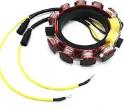 Outboard Stator Compatible With Johnson Evinrude OMC 1986-1987（200&225HP-6 Cyl）1985-1987(275&300HP-8Cyl) 173-3117,18-5869,583847,583117