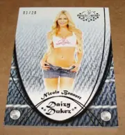 2015 Benchwarmer NICOLE BENNETT Daizy Dukez #76 Gold Foil/20 BIKINI Destinations