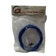 NEW DK BMX Bike Brake Cable BLUE LINEAR SLICK CABLE SE GT HARO Shadow Conspiracy