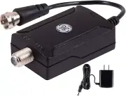 GE Indoor TV Antenna Amplifier, Antenna Signal Booster, HD TV Digital VHF UHF, L