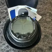 Cressi Giotto KS 70055 Black Dive Computer Watch 3 Button- With Case-NWT