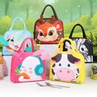 10 Colors Cartoon Lunch Bag Cartoon Pattern Portable Ice Pack Cute Lunch Bag