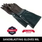 Sandblaster Sandblasting Gloves To Suit Sandblasting Cabinets 90 Litre Heavy Dut