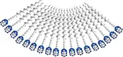 Homeon Wheels Camping Ground Anchors Aluminum Screw Heavy Duty Metal Non-Rust Cast Tent Anchors for Securing Animals, Tent, Canopies, Sheds, Swing Sets, Car Ports, Trampoline (18 Pack)