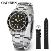 CADISEN Men's Automatic Watch 38mm Water Ghost Series Stainless Steel NH35 20ATM