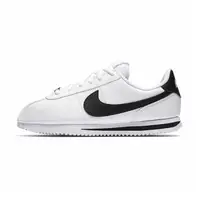 在飛比找森森購物網優惠-Nike Cortez Basic SL 大童 黑白 基本款