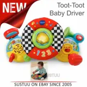 VTech Toot-Toot Drivers Baby Driver Role-Play Toy Sound & Lights Wing Mirror 3+M