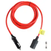 12ft 12V Cigarette Lighter Extension Cord Cable DC Power Heavy Duty Socket Plug;
