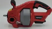 POPULO Electric Drain Auger，25Ft Plumbing Snake Drain Clog Remover ToolsCordless