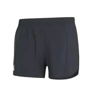 【adidas 愛迪達】Adizero E Short 男 短褲 運動 慢跑 輕質 吸濕排汗 中腰 內三角褲 黑(IN1159)