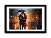Couple Art Framed Art Framed print Art Poster