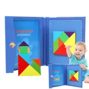 Magnetic Tangram Toys For Kids | Educational Montessori Tangram Learning Toys