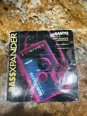 Sanyo AM FM Portable Stereo Cassette Player Walkman Vintage MGR200