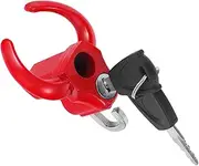 HAPINARY Bike Hanging Bag Claw Hook Multi-Function Helmet Storage Rack for Scooters Motorcycles and Bicycles