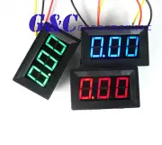 Green LED Panel Meter Digital Voltmeter DC 0V To 30V Three-wire BAG