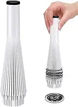 Feekoon 1 Pack Lint Hair Catcher with Rubber Plugs, Hair Catcher, for Washing Machine Utility Tub and Sink drains Compatible with 1.5''and 1.75'' Drain to Prevent Clogs in Plumbing